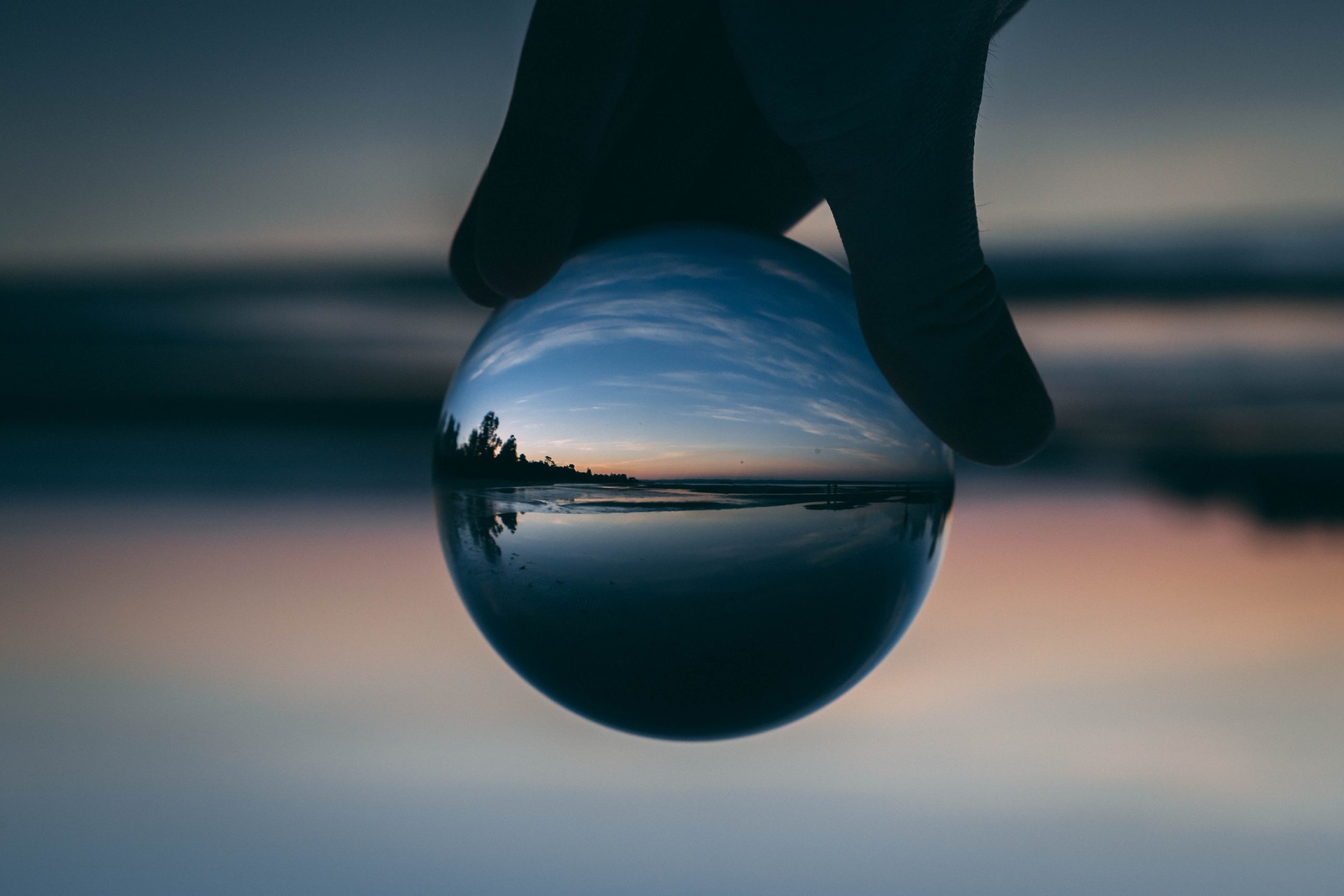 Glass Ball Reflection