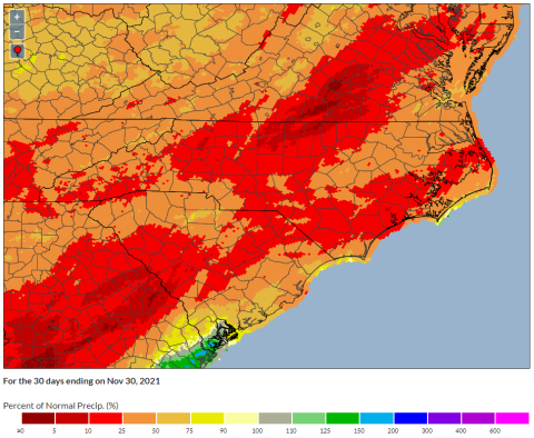 North Carolina Drought Data Advancements - Internet of Water