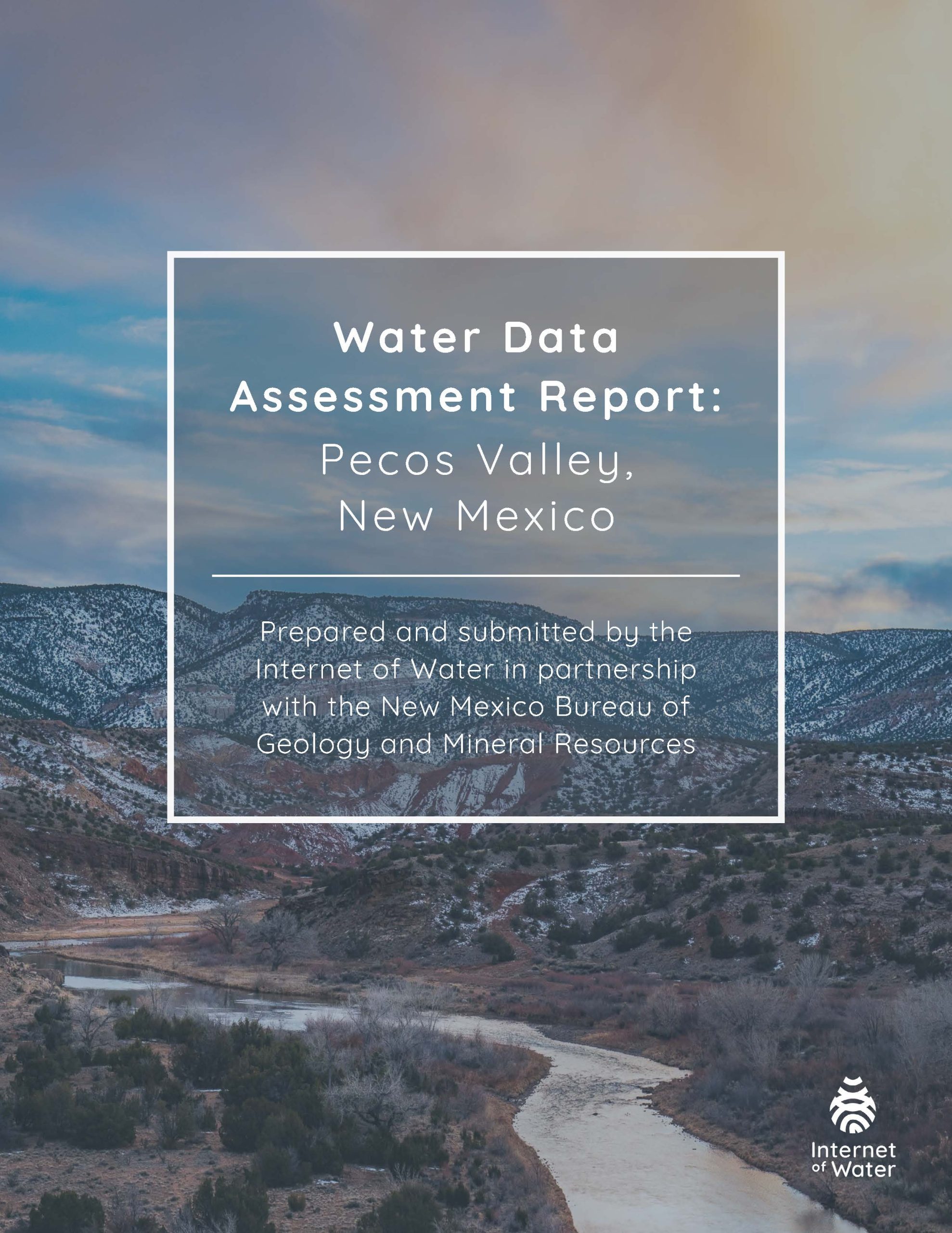 Water Data Assessment Report: Pecos Valley, NM