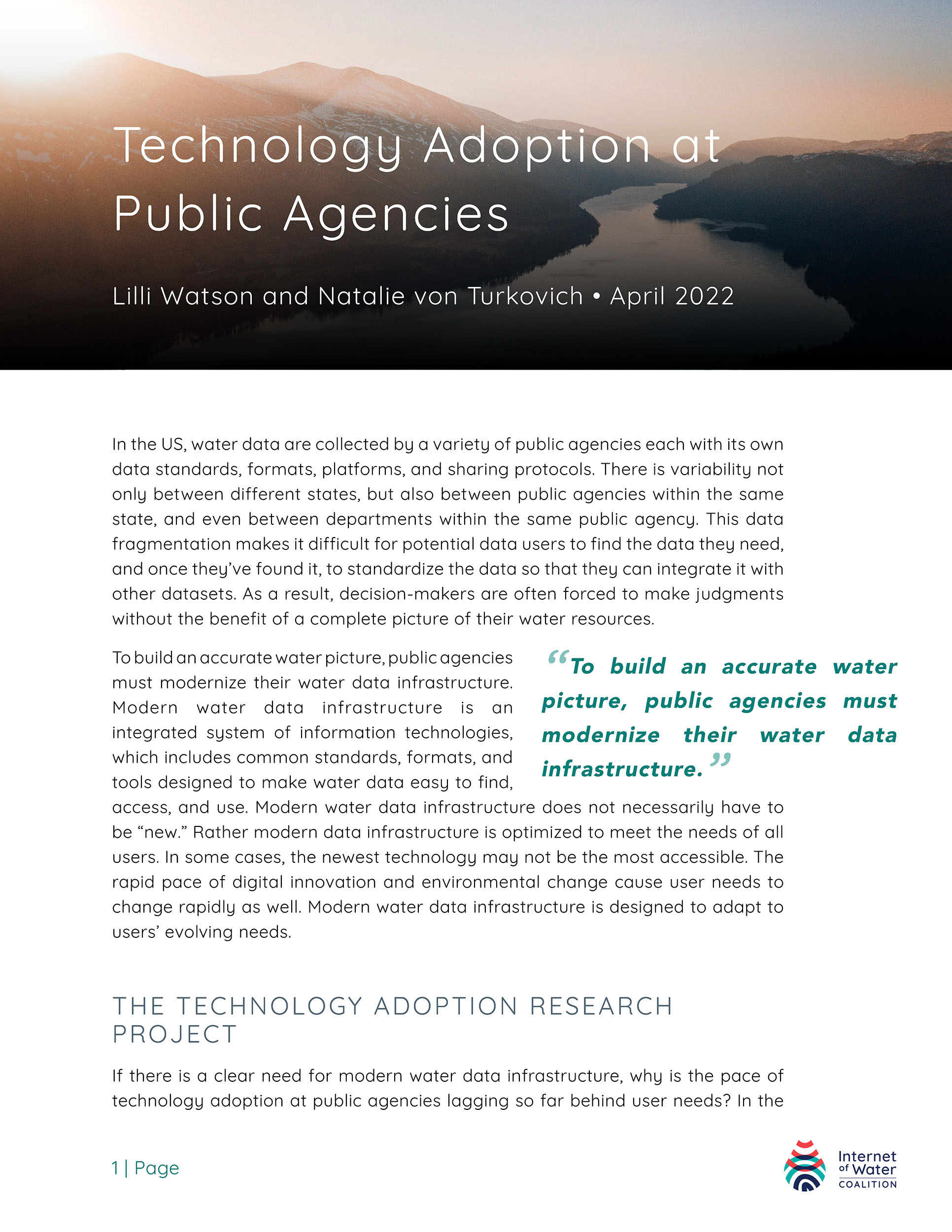 Technology Adoption at Public Agencies Blog Cover Page