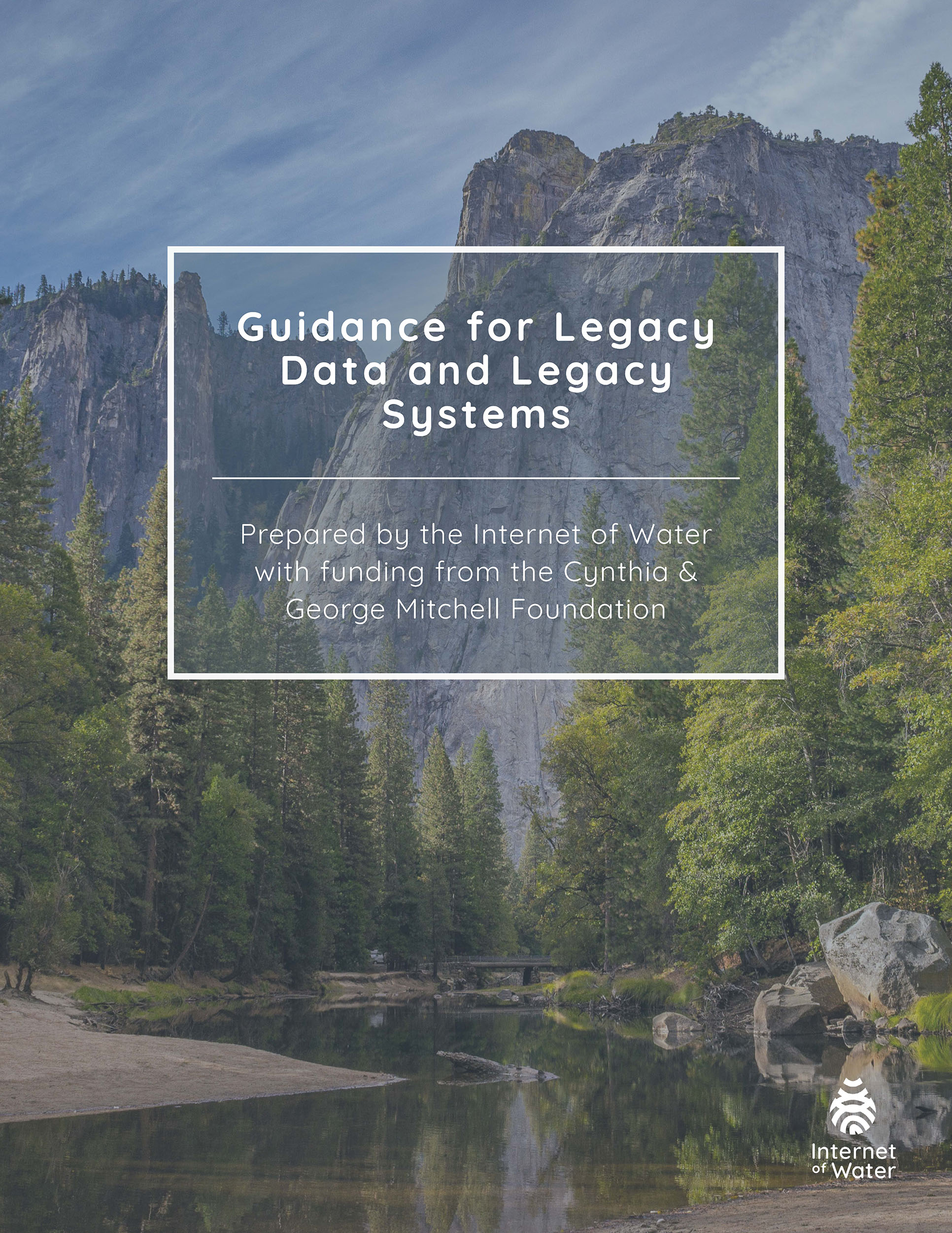 Legacy Data Guidance Cover Page