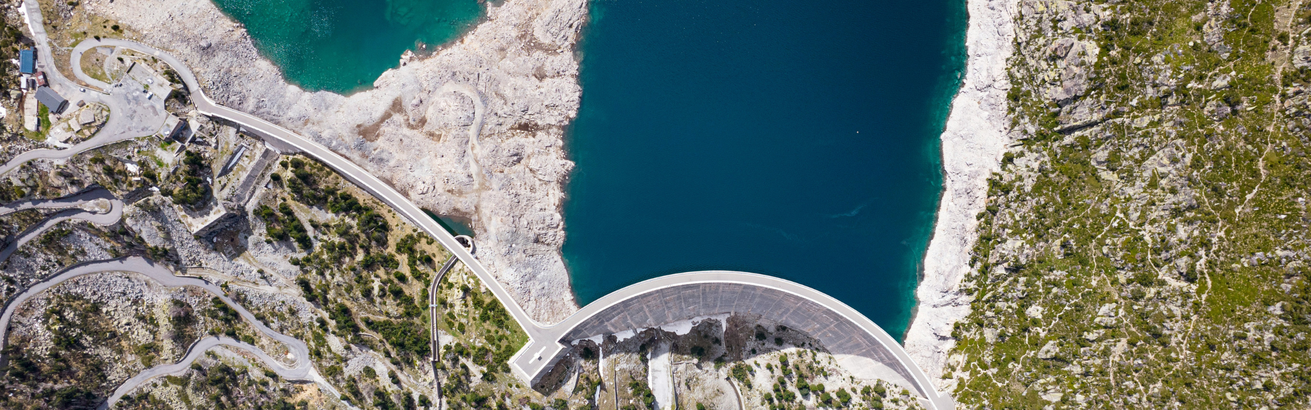 A view of the Hoover Dam.